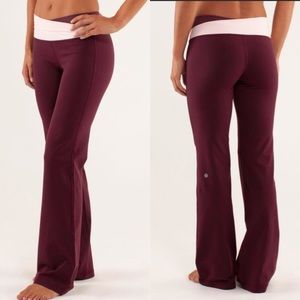Lululemon Astro Pant Bordeaux (Regular) size 4